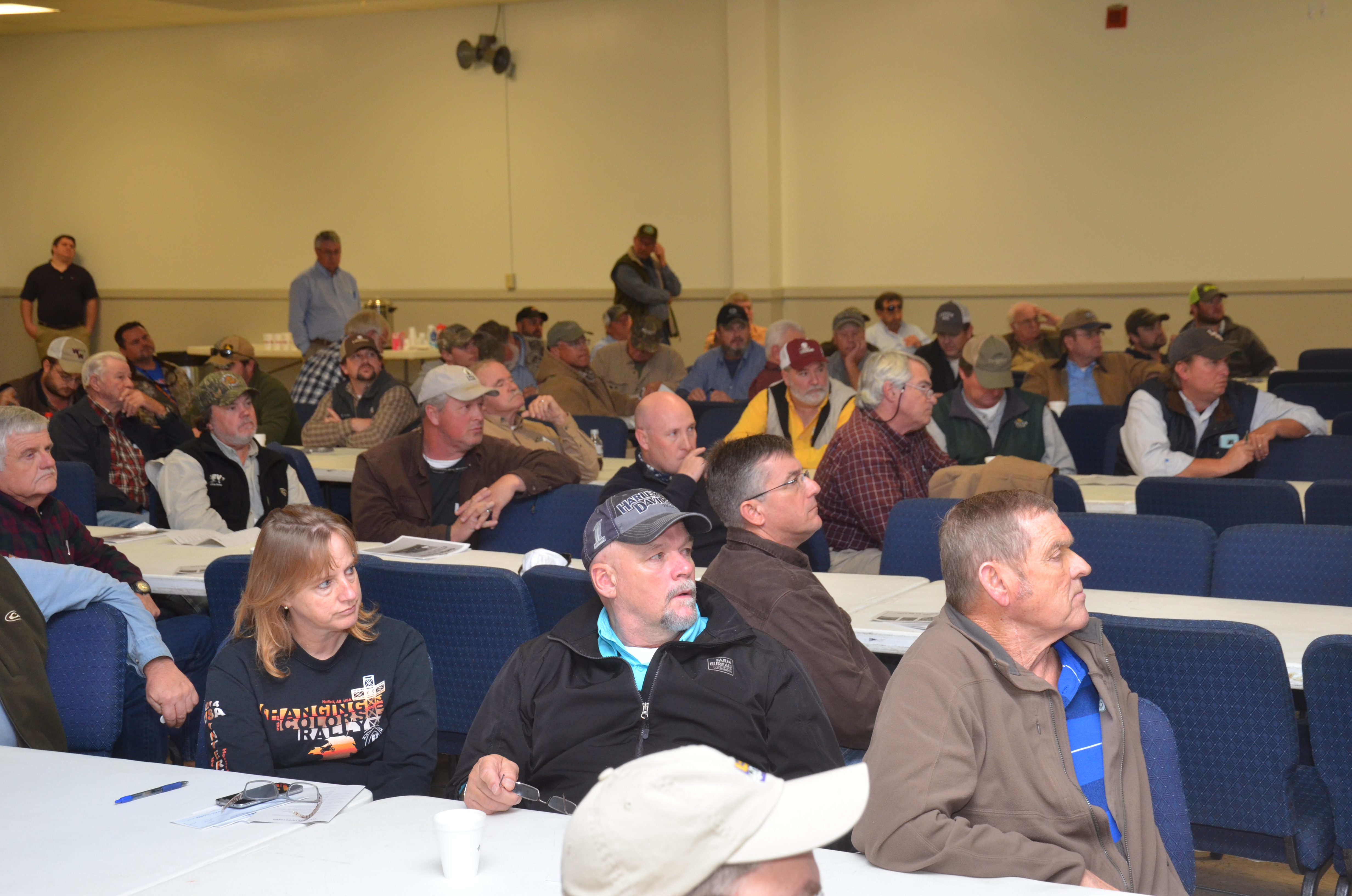 Farmers hear latest crop production information 